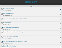 Tablet Screenshot of belch.com